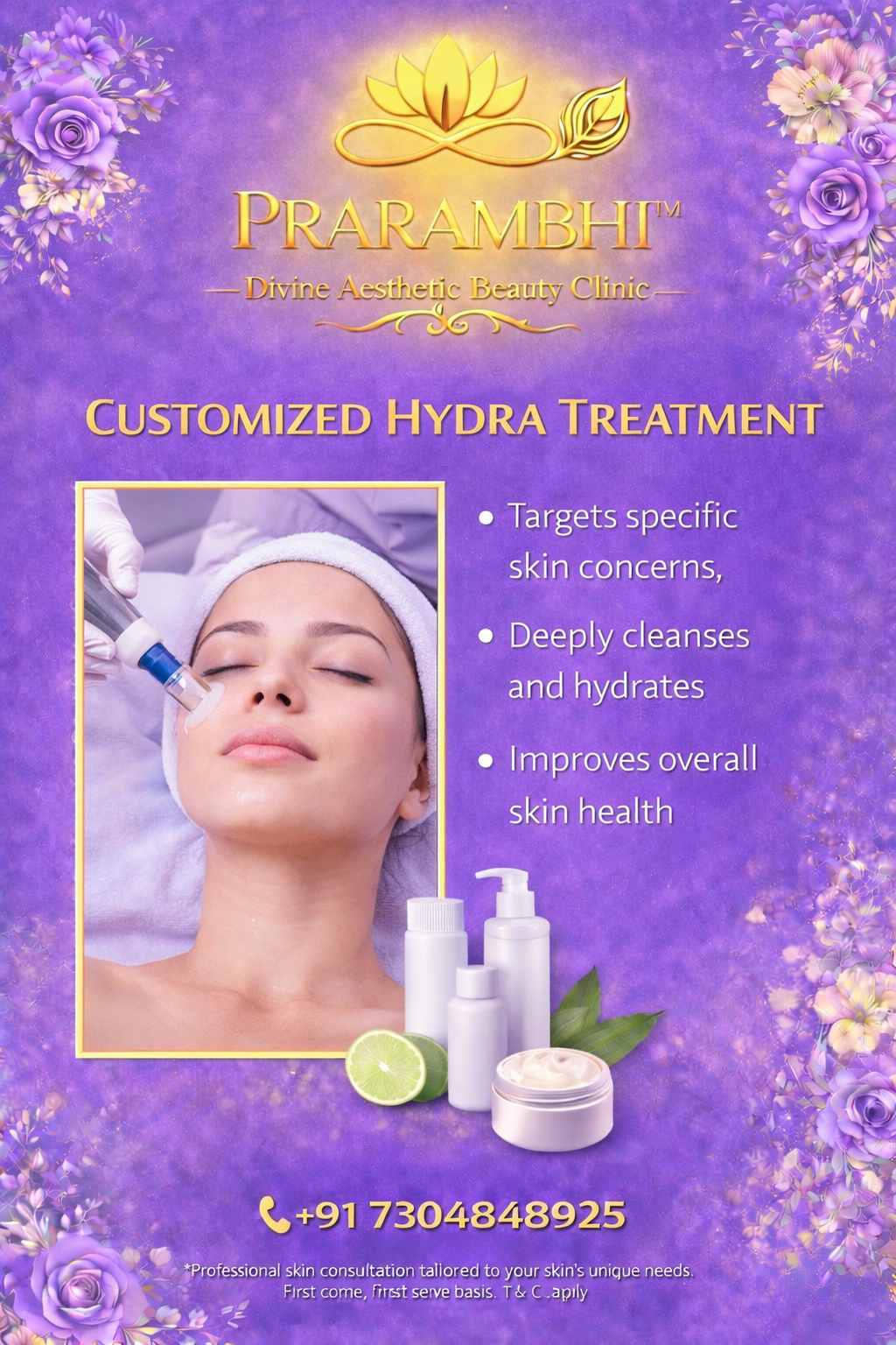 customised hydra treatment